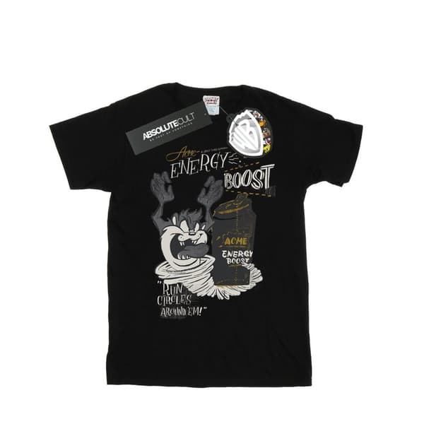 Looney Tunes Girls Taz Energy Boost Cotton T-Shirt