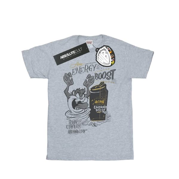 Looney Tunes Girls Taz Energy Boost Cotton T-Shirt