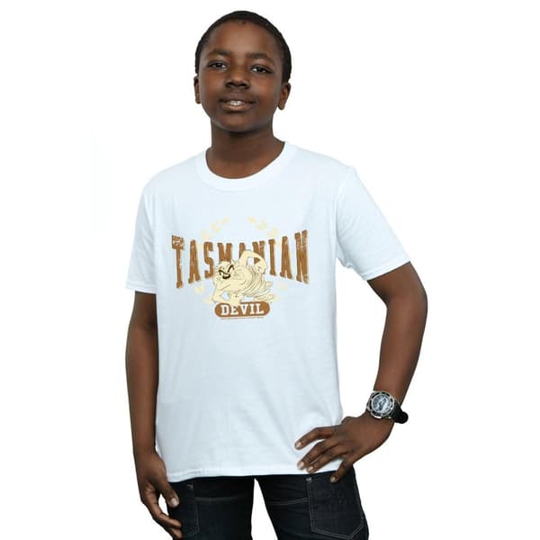 Looney Tunes Tasmanian Devil Varsity T-shirt för pojkar