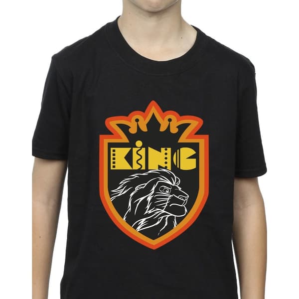 Disney Pojkar Lejonkungen Crest T-shirt