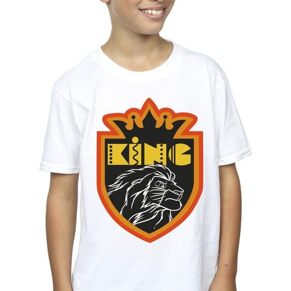 Disney Pojkar Lejonkungen Crest T-shirt