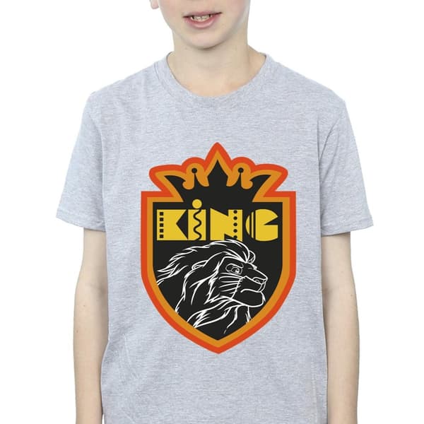 Disney Pojkar Lejonkungen Crest T-shirt