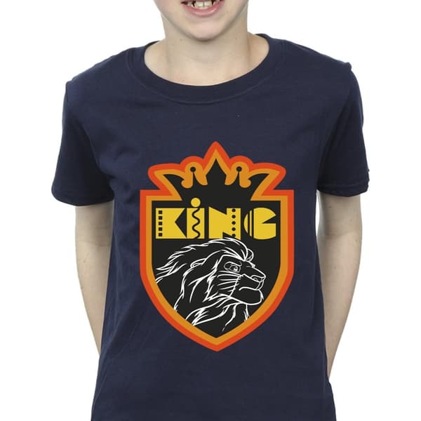 Disney Pojkar Lejonkungen Crest T-shirt