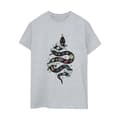 Miniatyrbilde 1 av 3: Harry Potter Womens/Ladies Slytherin Sketch Cotton Boyfriend T-Shirt