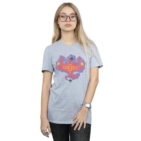 Disney Dam/Tjej The Descendants Genie Long Live Boyfriend T-shirt i bomull