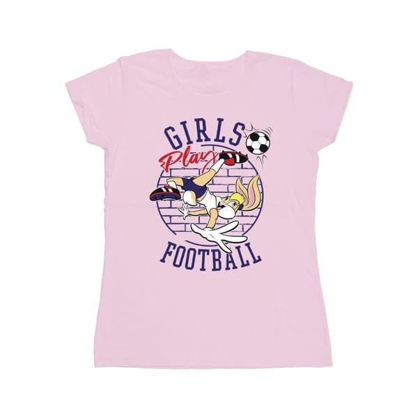 Looney Tunes Womens/Ladies Lola Bunny Girls Play Football Cotton T-Shirt