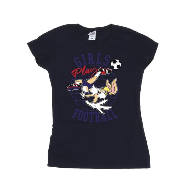 Looney Tunes Womens/Ladies Lola Bunny Girls Play Football Cotton T-Shirt