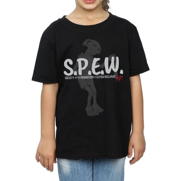 Harry Potter Girls Dobby SPEW Cotton T-Shirt
