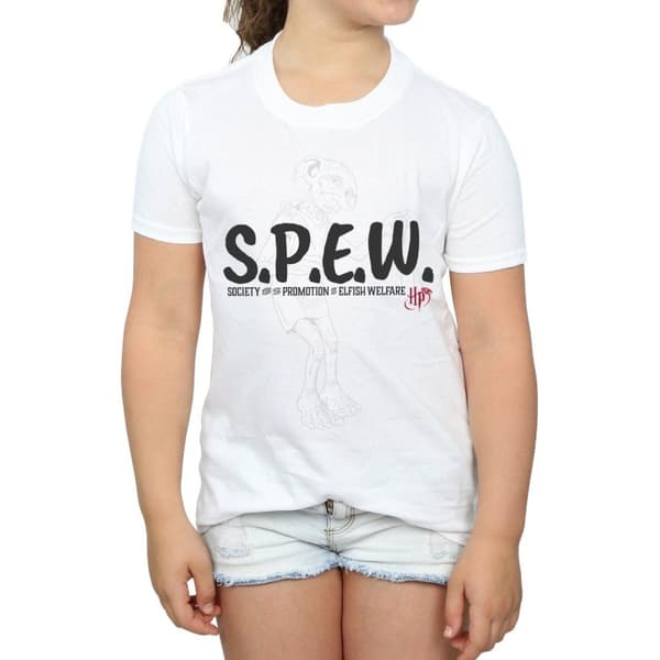 Harry Potter Girls Dobby SPEW Cotton T-Shirt