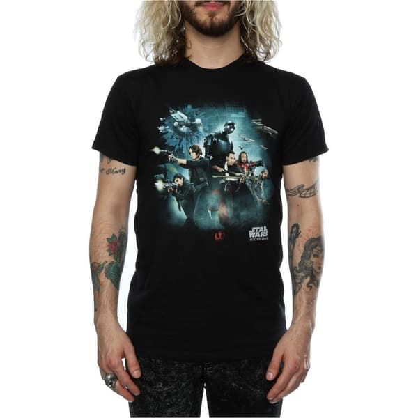 Star Wars Mens Rogue One Poster T-Shirt