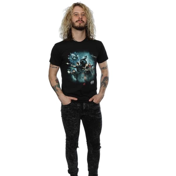 Star Wars Mens Rogue One Poster T-Shirt