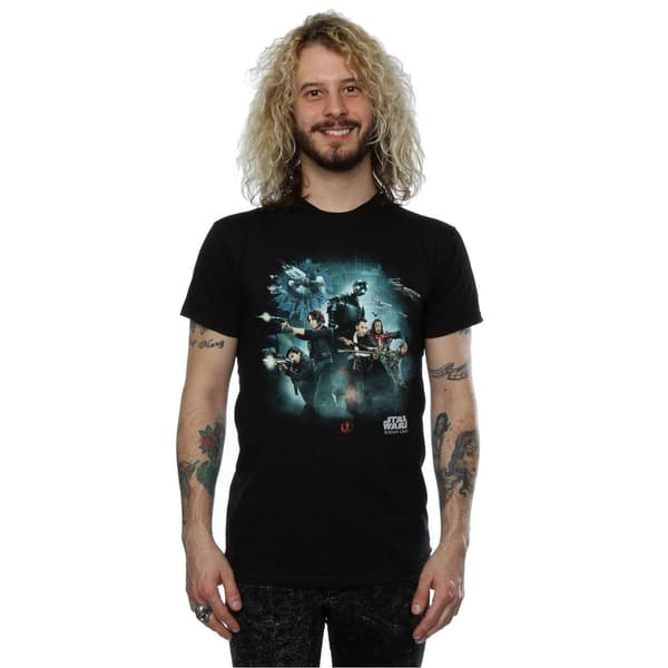 Star Wars Mens Rogue One Poster T-Shirt