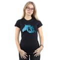 Miniatyrbild 2 av 3: Disney Dam/Tjej Frozen 2 Nokk Silhouette Bomulls-T-shirt