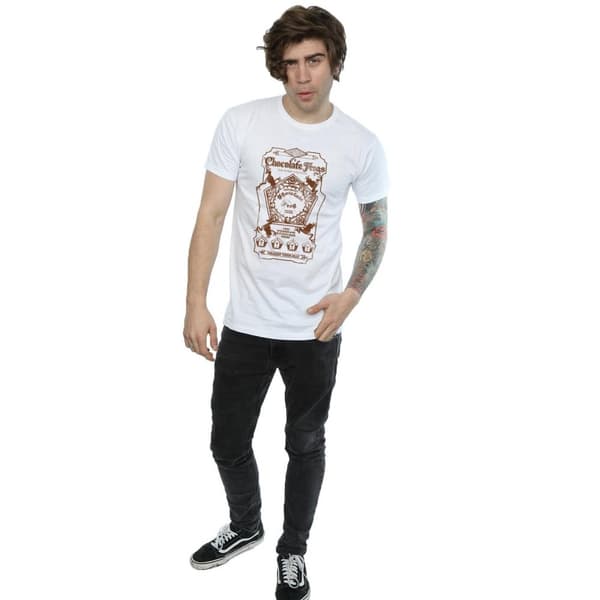 Harry Potter Mens Chocolate Frogs Mono Label T-Shirt