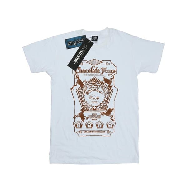 Harry Potter Mens Chocolate Frogs Mono Label T-Shirt
