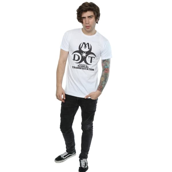 Harry Potter Mens Department Of Magical Transportation Logo T-Shirt