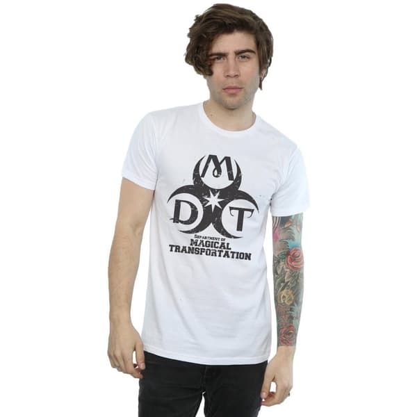 Harry Potter Mens Department Of Magical Transportation Logo T-Shirt