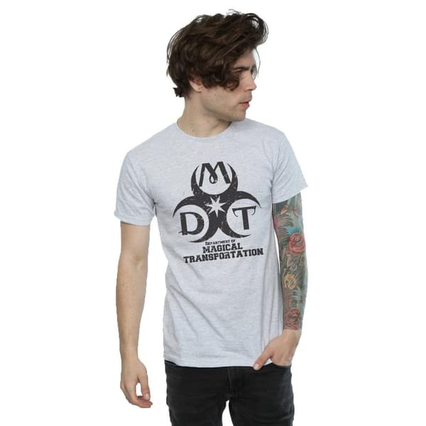 Harry Potter Mens Department Of Magical Transportation Logo T-Shirt