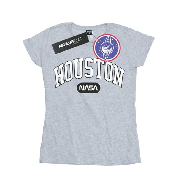 NASA Dam/Häston Collegiate T-shirt i bomull