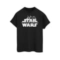 Miniatyrbilde 1 av 3: Star Wars: The Rise of Skywalker Womens/Ladies Star Wars The Rise Of Skywalker Rey And Kylo Battle Cotton Boyfriend T-Shirt
