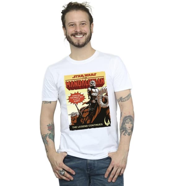 Star Wars The Mandalorian Mens Bumpy Ride T-Shirt