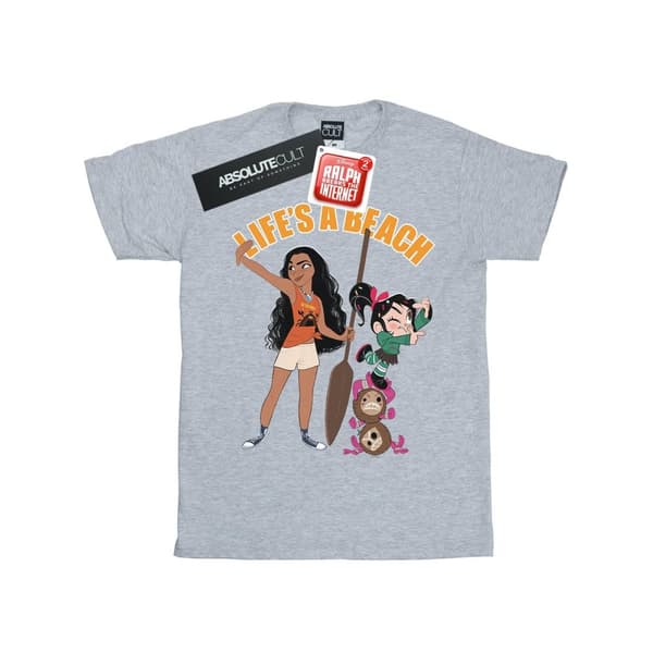 Disney Boys Wreck It Ralph Moana And Vanellope T-Shirt