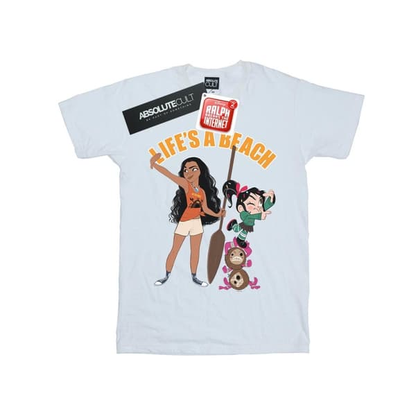 Disney Boys Wreck It Ralph Moana And Vanellope T-Shirt