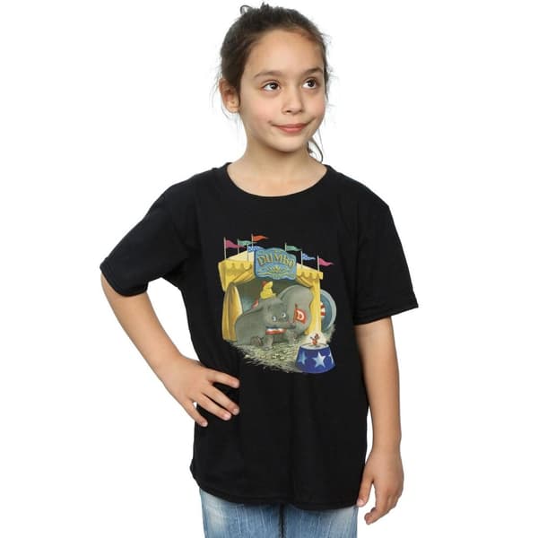 Disney Dumbo Circus T-shirt i bomull för flickor