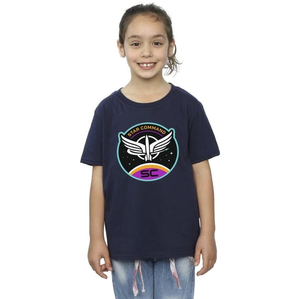 Disney T-shirt i bomull med cirkel från Lightyear Star Command