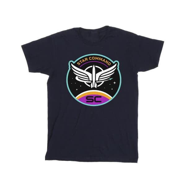 Disney T-shirt i bomull med cirkel från Lightyear Star Command