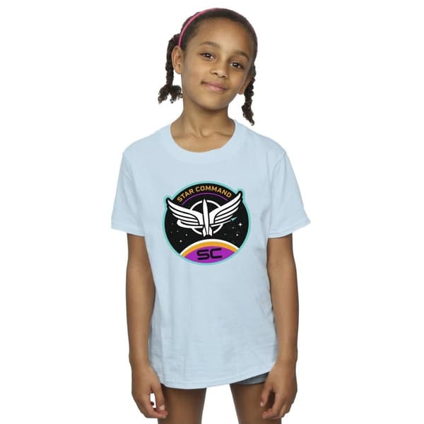 Disney T-shirt i bomull med cirkel från Lightyear Star Command