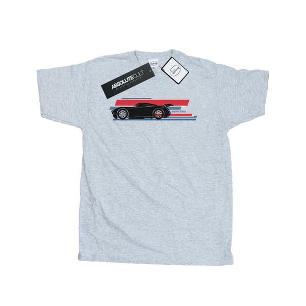 Disney Mens Cars Jackson Storm Stripes T-Shirt