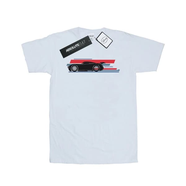 Disney Mens Cars Jackson Storm Stripes T-Shirt