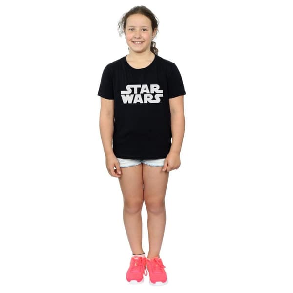 Star Wars Girls Classic Logo Cotton T-Shirt