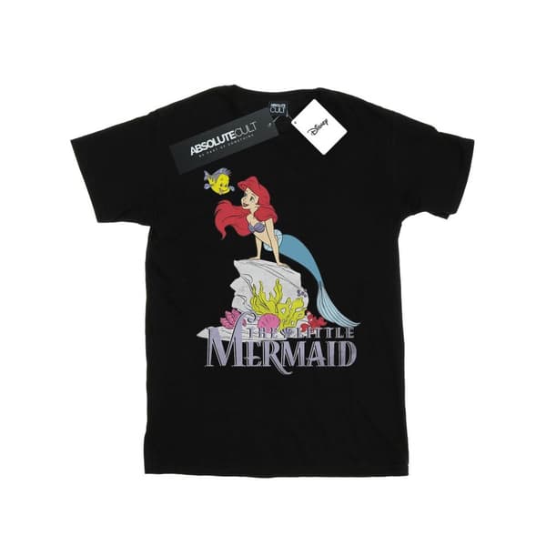 Disney Den lilla sjöjungfrun - T-shirt med sjövän för pojkar