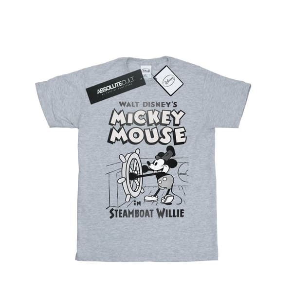 Disney Pojkar Musse Pigg Steamboat Willie T-shirt