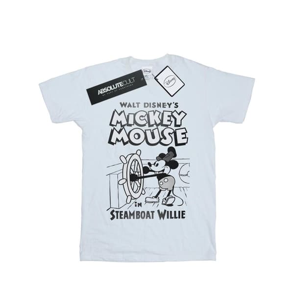 Disney Pojkar Musse Pigg Steamboat Willie T-shirt