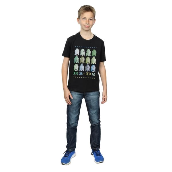Star Wars Grön R2-D2 t-shirt för pojkar
