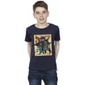 Miniatyrbillede 2 af 3: Disney Boys Big Hero 6 Baymax Hiro Newspaper T-Shirt