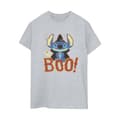 Miniatyrbillede 1 af 3: Disney Womens/Ladies Lilo & Stitch Boo! Cotton Boyfriend T-Shirt