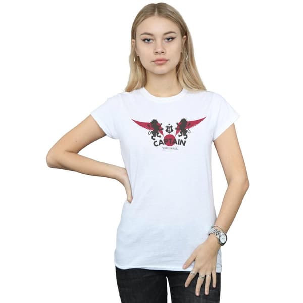 Harry Potter Womens/Ladies Gryffindor Captain Cotton T-Shirt