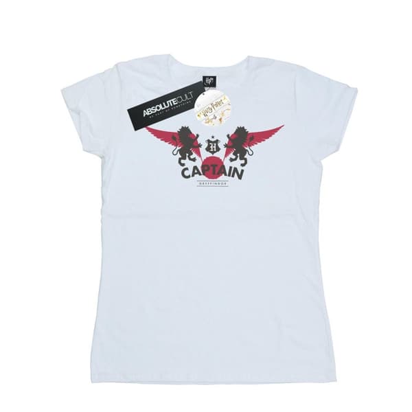 Harry Potter Womens/Ladies Gryffindor Captain Cotton T-Shirt