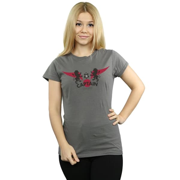 Harry Potter Womens/Ladies Gryffindor Captain Cotton T-Shirt