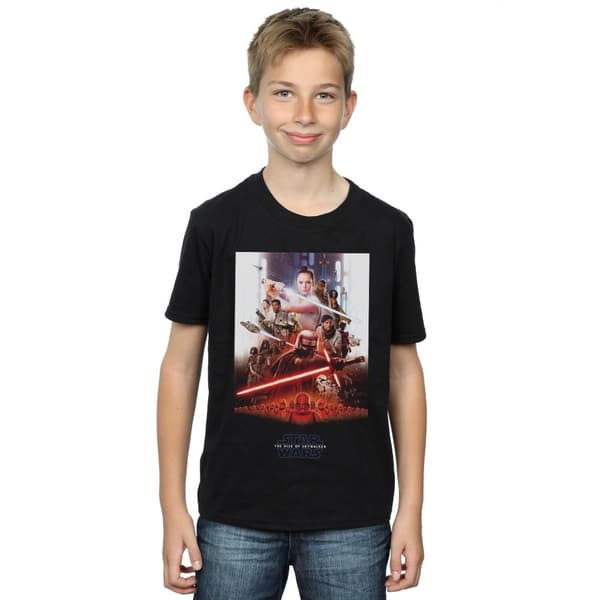 Star Wars: The Rise of Skywalker Boys Star Wars The Rise Of Skywalker Poster T-Shirt