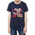 Miniatyrbild 3 av 5: Disney Mickey And Minnie Christmas Kiss T-shirt för pojkar