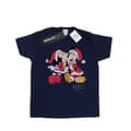 Miniatyrbild 1 av 5: Disney Mickey And Minnie Christmas Kiss T-shirt för pojkar