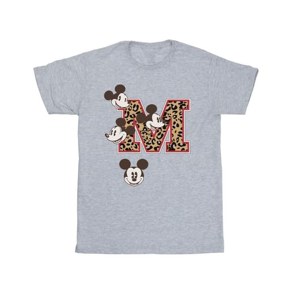 Disney Boys Mickey Mouse M Faces T-Shirt