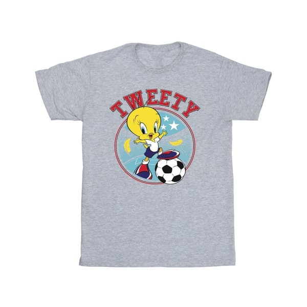 Looney Tunes Tweety Football Circle T-shirt för pojkar