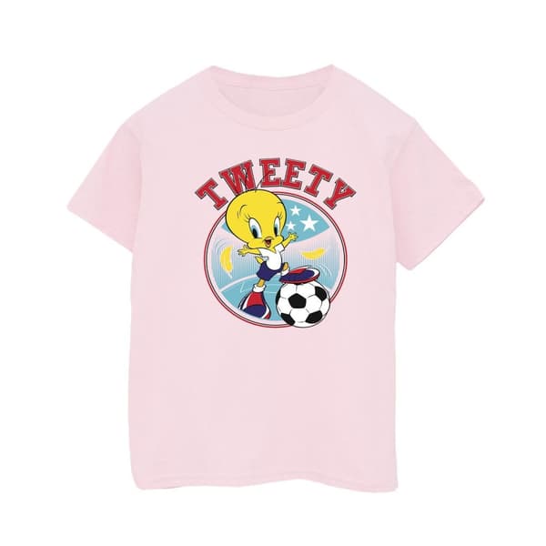 Looney Tunes Boys Tweety Football Circle T-Shirt