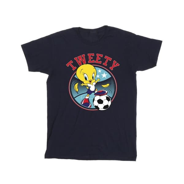Looney Tunes Tweety Football Circle T-shirt för pojkar